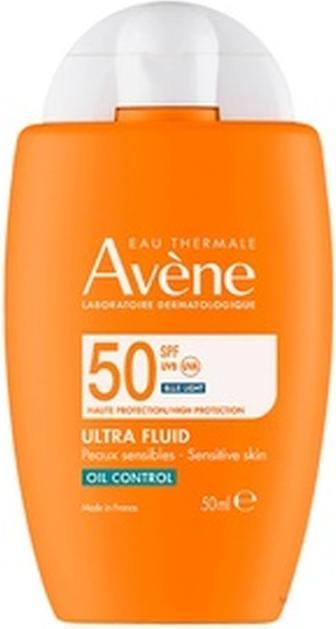 Produktbild Avène Avene SUN Ultra-Fluid Oil Control SPF50 (Sonnencreme Gesicht, SPF 50, 50 ml)