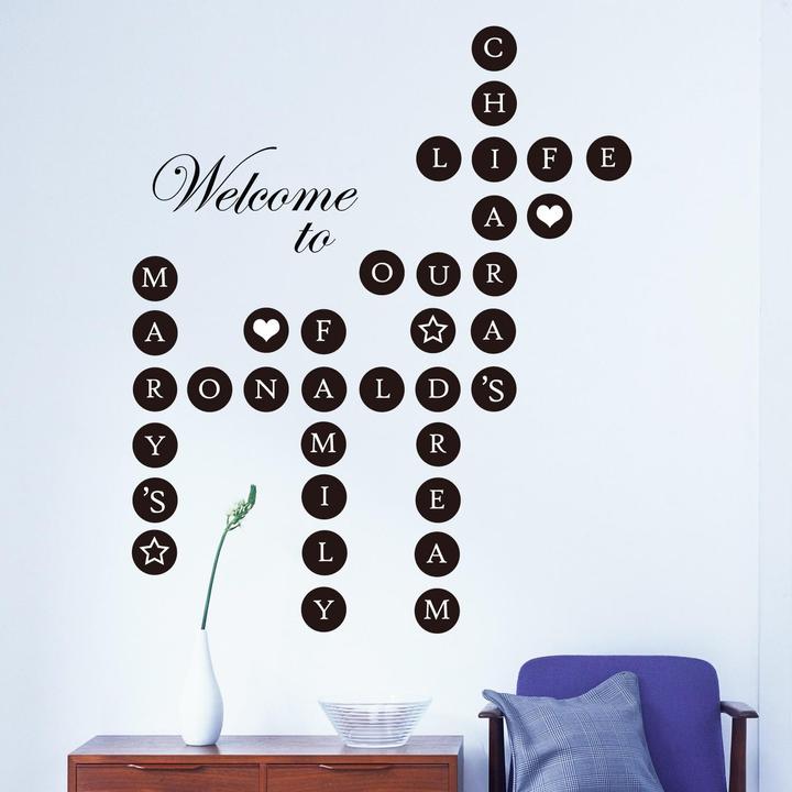 Produktbild Walplus Welcome Home Puzzle (99 x 121 cm)