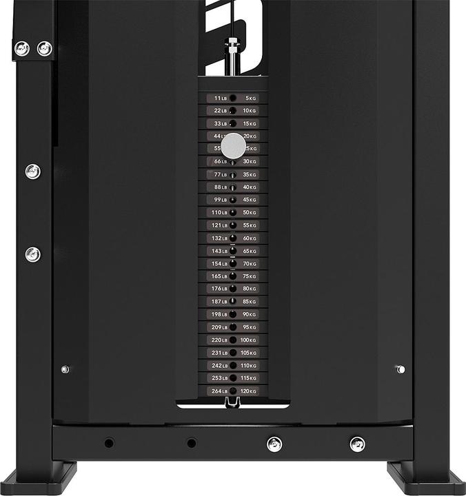 Image du produit Tunturi Platinum Dual Back/Abdominal Combo Appareil pour abdominaux et dos avec empilement de poids