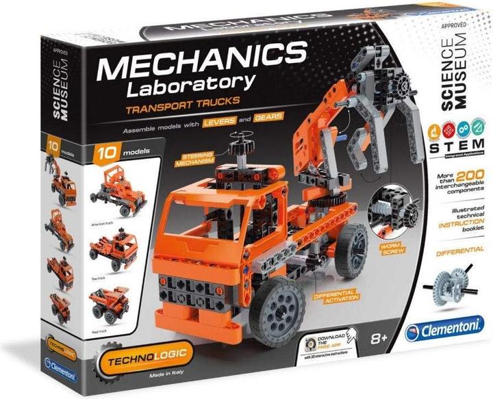 Produktbild Clementoni Mechanics Constructor Truck 200Pcs 7502