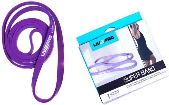 Livepro Fitnessbänder Power Resistance Band (1.05 m, Leicht)