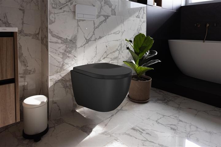 Image du produit Jika Toilet Arc Wall Hung Black Matt