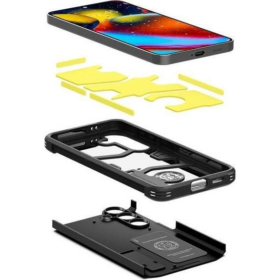 Thumbnail - Spigen Tough Armor (Samsung Galaxy S24+), Smartphone Hülle, Schwarz