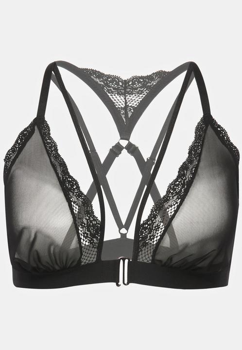 Produktbild Ulla Popken Bralette, Mesh, Frontverschluss (54 B)