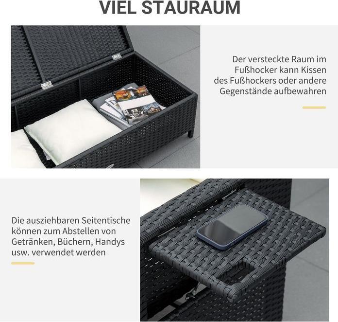 Produktbild Outsunny Lounge-Sofa