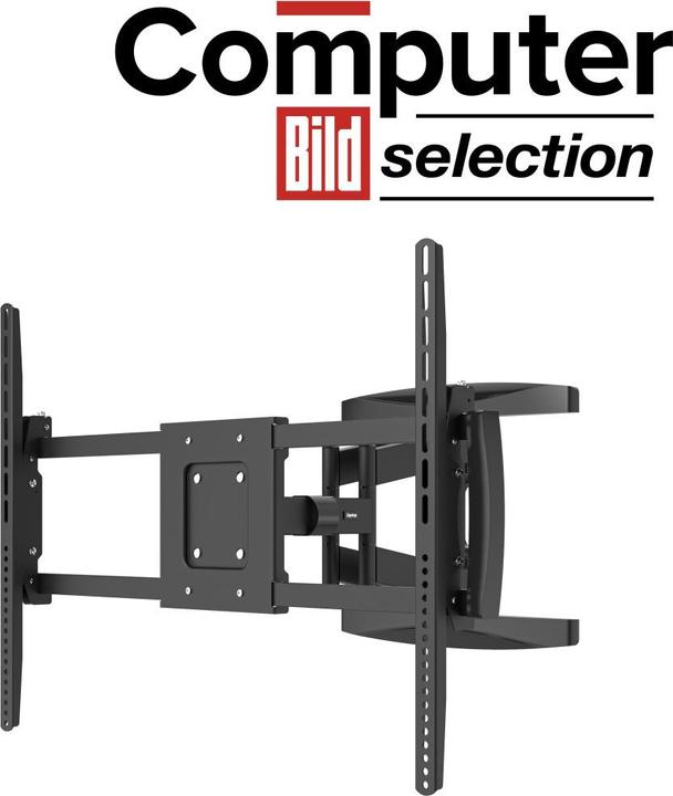 Produktbild Hama TV-Wandhalterung, schwenkbar, neigbar, ausziehbar, 305cm (120"), bis 100 kg (Wand, 120", 100 kg)