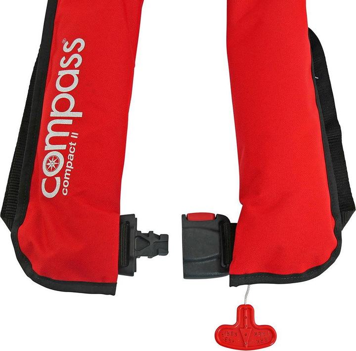 Immagine prodotto Compass Giubbotto di salvataggio "Compact II" 150N con 16 l di galleggiamento (Taglia unica)