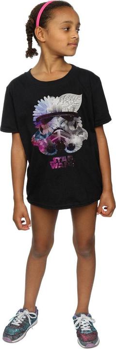 Immagine prodotto Star Wars Stormtrooper Floral Helmet Maglietta Ragazze (152, 158)
