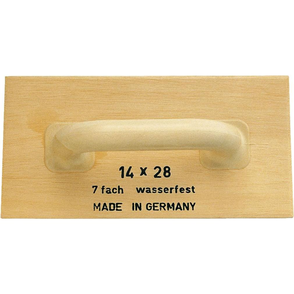Stubai, Kelle + Spachtel, Holz Reibbrett 360 x 200 mm 7-fach verleimt, wasserfest