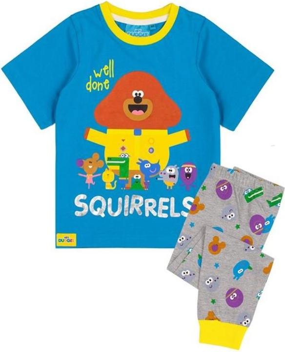 Actual product image Hey Duggee Well Done Squirrels pyjamas with long trousers boys (104)