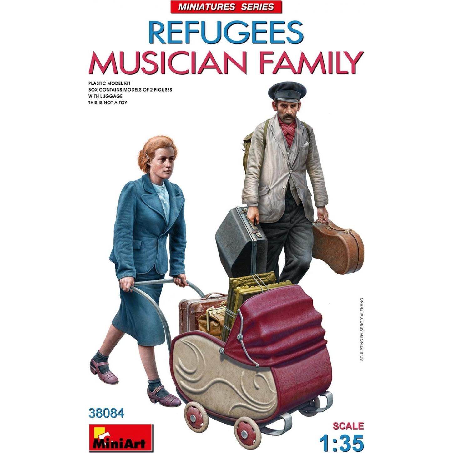 Thumbnail - Other 1:35 Fig.-Set Reisende Musikerfamilie(2)