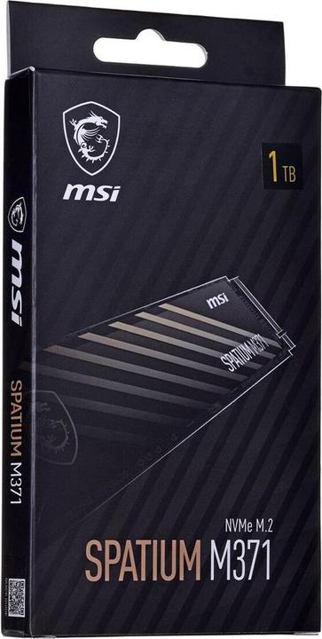 Produktbild MSI M371 NVMe M.2 (1000 GB, M.2 2280)
