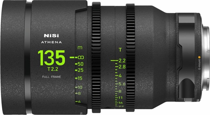 Produktbild Nisi 135mm ATHENA PRIME Full Frame Cinema Lens T2.2 (E Mount)