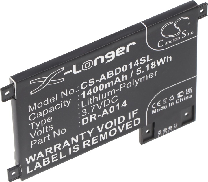 Actual product image Amazon Battery Kindle Touch Battery D01200, DR-A014 3,7 Volt