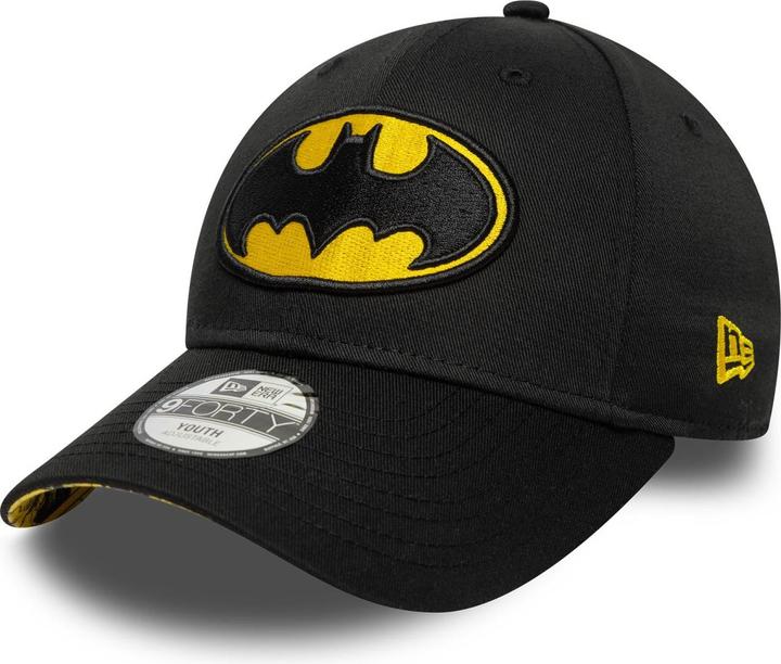 Produktbild New Era 9Forty Strapback Kinder Cap - BATMAN Visor - Youth (54, 55, 56)