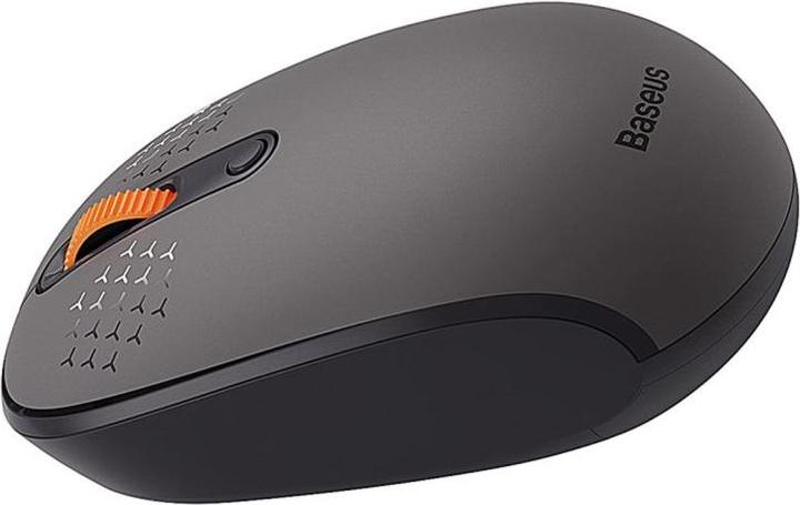 Produktbild Baseus Kabellose Maus F01B Tri-Mode 2,4 G BT 5,0 1600 DPI (frostiges Grau) (Kabellos)