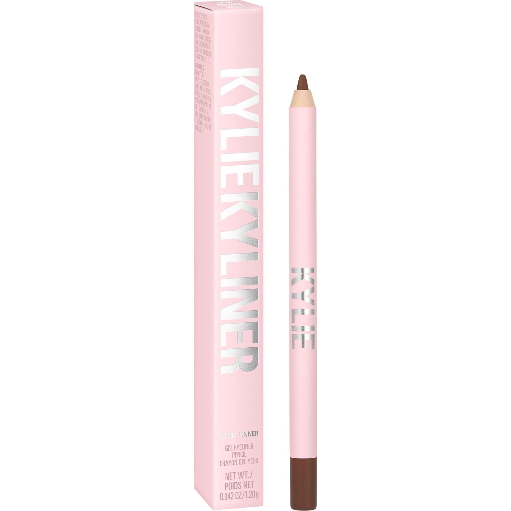 Kylie Jenner, Eyeliner + Kajal, Kylie Cosmetics - Gel Eyeliner Pencil - 004 Matte Brown (Marrone opaco)