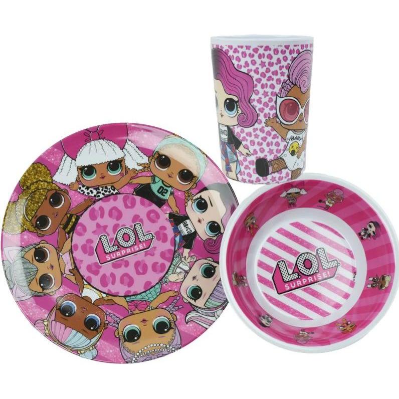 L.O.L. Surprise! MGA MGA Entertainment LOL Surprise Breakfast Set 17-15231-19-06 Rosa Taglia Unica
