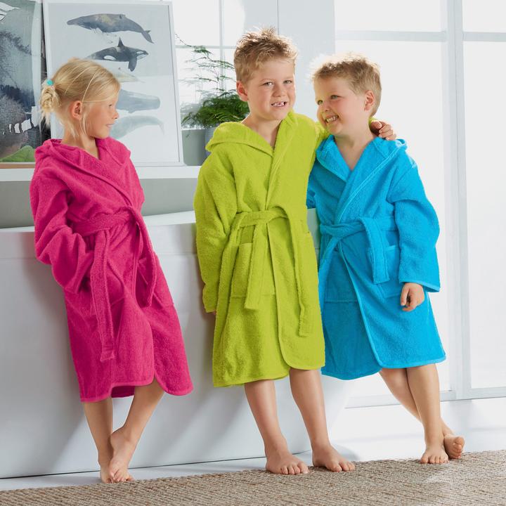 Image du produit Erwin Müller Kinder-Bademantel mit Kapuze (134, 140)