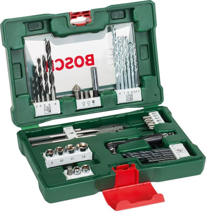 Bosch Professional Zubehör V-Line drill and bit set (10 mm, 11 mm, 13 mm, 16 mm, 20 mm, 3 mm, 4 mm, 5 mm, 5.5 mm, 6 mm, 7 mm, 8 mm, 9 mm)