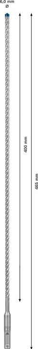 Actual product image Bosch Professional Zubehör Hammer drill SDS-plus-7x (6 mm)