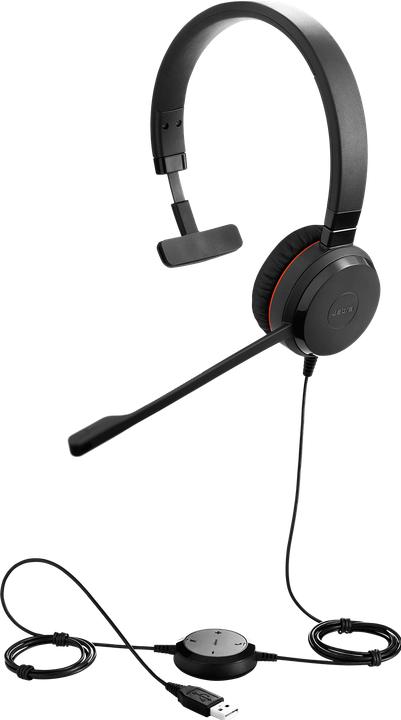Produktbild Jabra Evolve 30 II Mono UC (Kabelgebunden, USB-A)
