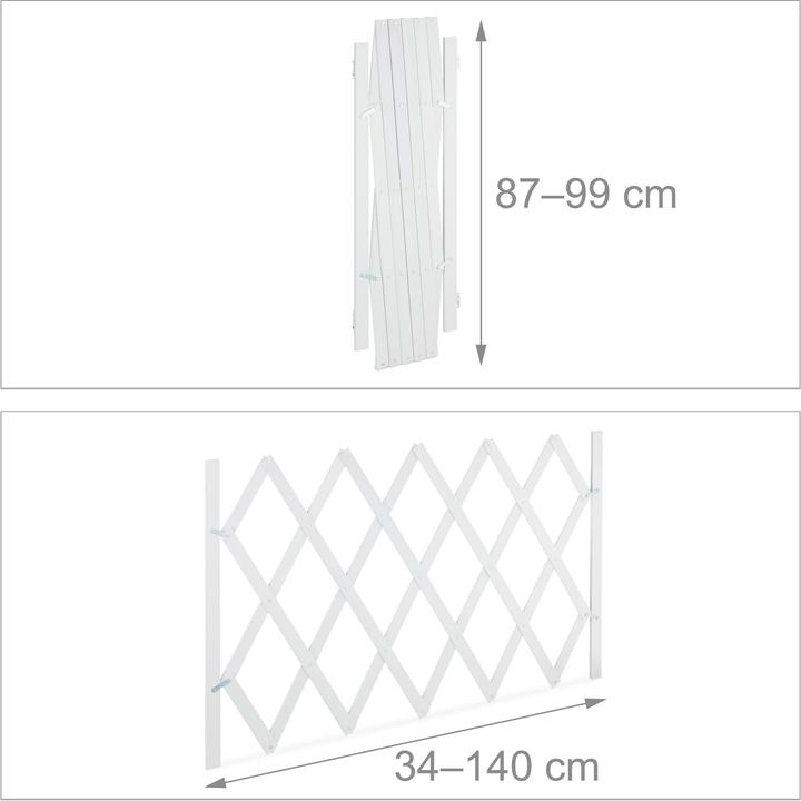 Relaxdays Dog barrier (150 cm)
