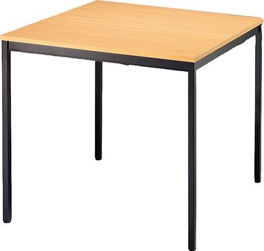 Immagine prodotto NoName Tavolo 800 x 800 mm nero / faggio (80 cm, 80 cm)