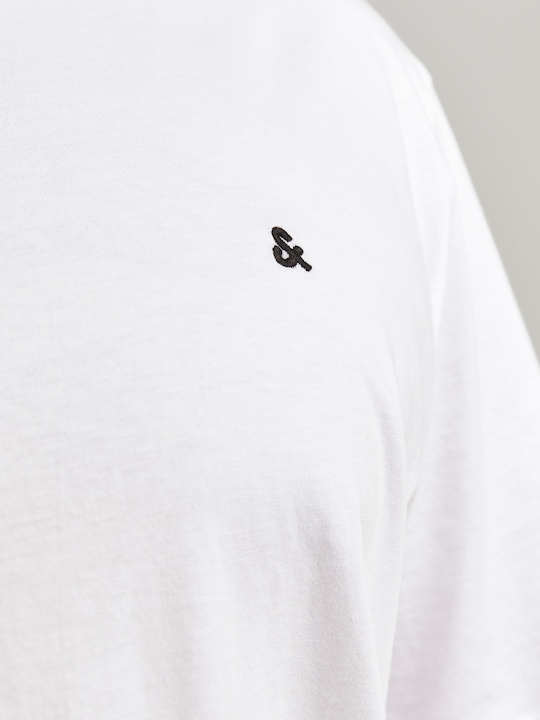 Actual product image Jack & Jones Solid colour plus size T-shirt (4XL)