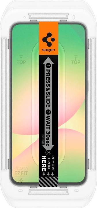 Actual product image Spigen Glas.tR Ez Fit (2 Piece, Samsung Galaxy S24 FE, Samsung Galaxy A56)