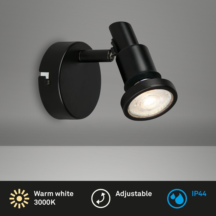 Produktbild Briloner LED Spot, schwarz, 1xLED/GU10/4,8W (400 lm, GU10)