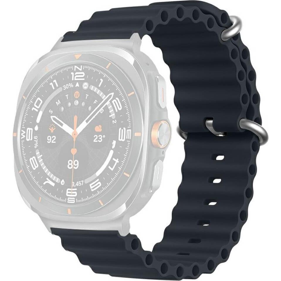 Cover-Discount Galaxy Watch Ultra (47mm) - Silikon Sportarmband Ersatzband (Silikon, Galaxy Watch Ultra), Uhrenarmband, ...