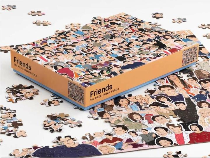 Actual product image Abrams & Chronicle Friends: 500 piece jigsaw puzzle (500 pieces)