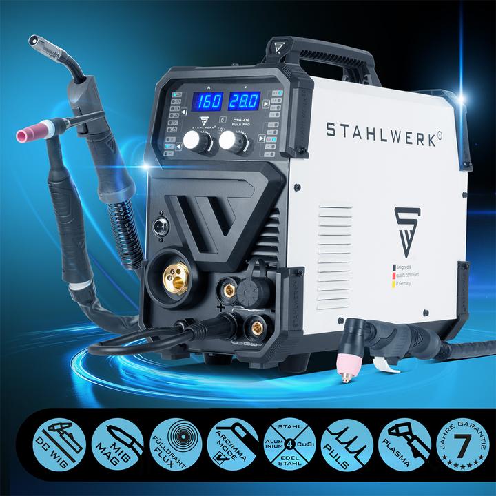 Image du produit Stahlwerk Poste à souder combiné CTM-416 PULS 6-in-1 160 A