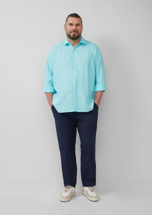 Produktbild S.Oliver Hemd Regular Fit: Langarmhemd aus Leinen (3XL)