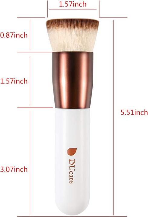 DUcare Foundation Brush Make Up Pinsel Flat Top Kabuki Brush (Foundation)