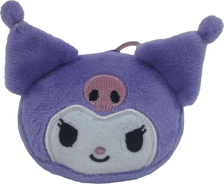 Actual product image CyP Brands Hello Kitty Kuromi plush keychain