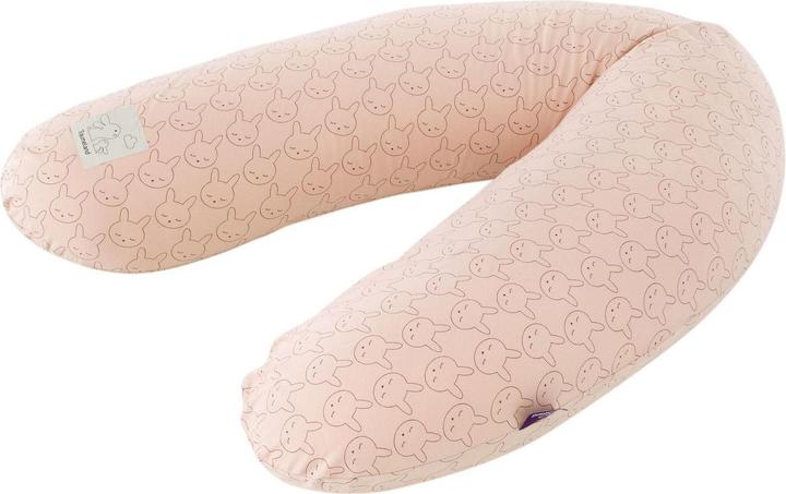 Immagine prodotto Träumeland Cuscino per l'allattamento elastico con coniglietto coccoloso beige (180 cm)