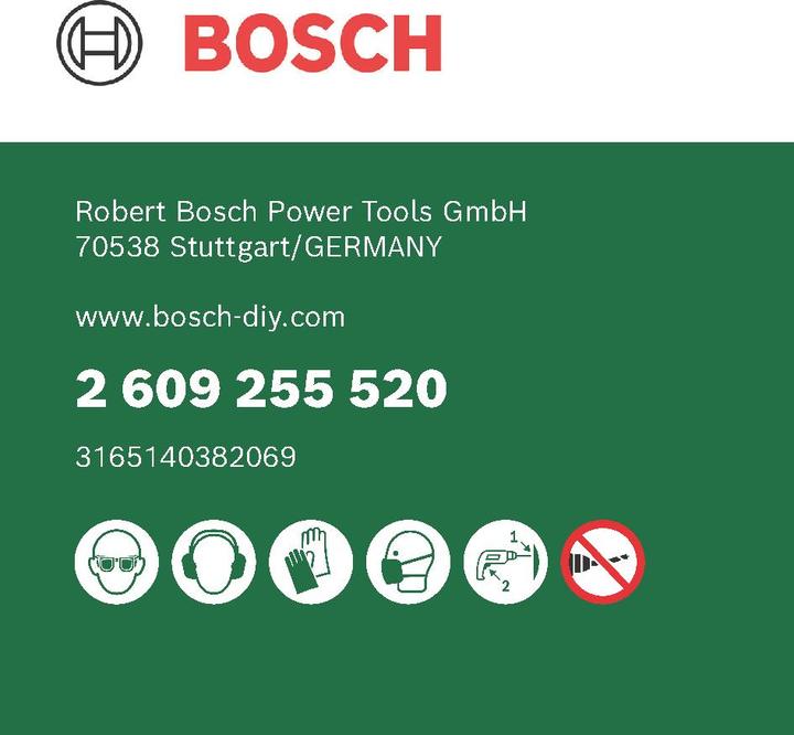 Produktbild Bosch Professional Zubehör Hammerbohrer SDS plus D= 11 mm L= 310 mm (10 mm)