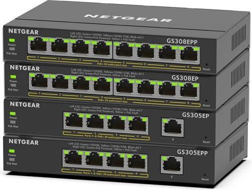 Immagine prodotto Netgear GS308EPP-100PES (8 Porti)