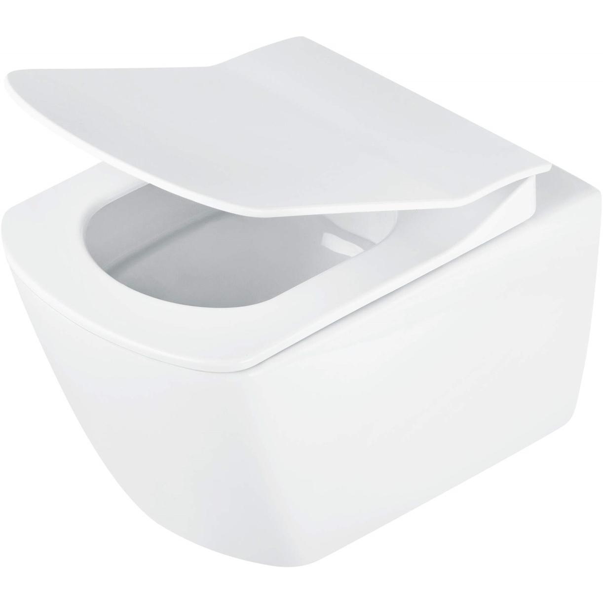 Deante, Toilette + Bidet, Spülrandloses Wand-WC