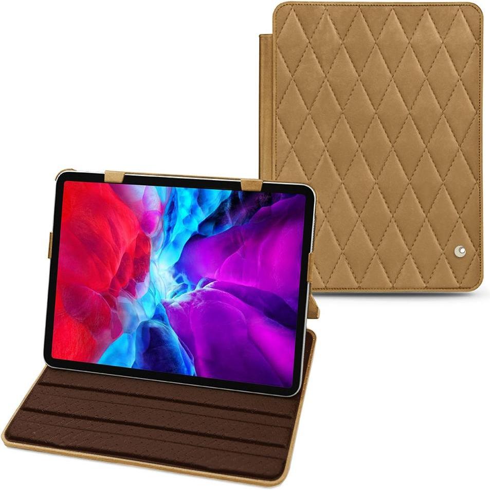 Noreve Lederschutzhülle horizontal (iPad Pro 11 2020 (2. Gen)), Tablet Hülle, Braun