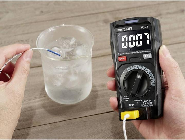 Produktbild Voltcraft VC-23 Hand-Multimeter kalibriert (ISO) digital CAT III 600 V Anzeige (CAT III 600V)