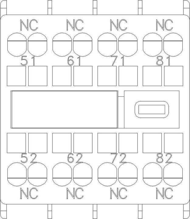Produktbild Siemens Auxiliary Switch Block
