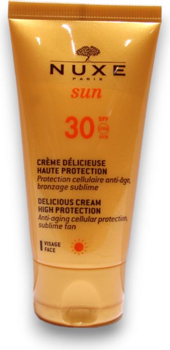 Actual product image Nuxe Crème Délicieuse Visage Spf 30 Sun (Suntan cream, SPF 30, 50 ml, 77 g)