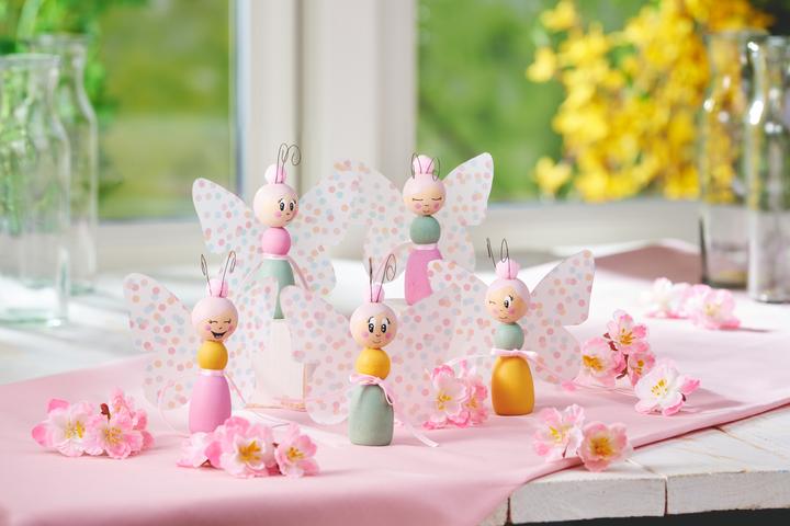 Actual product image VBS Craft Set "Butterfly Girl" 5 pieces