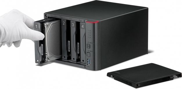 Actual product image Buffalo LINKSTATION 441 4BAY NAS EMPTY