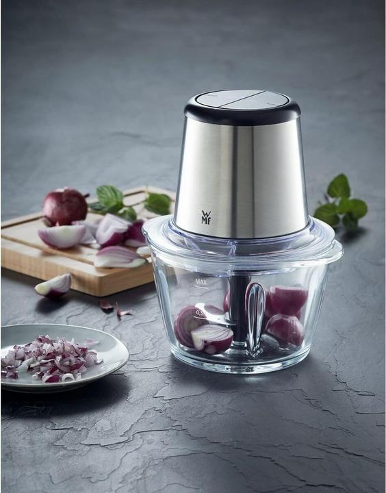 Immagine prodotto WMF Tritatutto Kult X con contenitore in vetro (416590011) (1000 ml, 320 W)