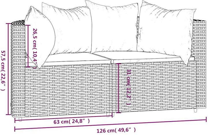 Produktbild vidaXL Agamamnon