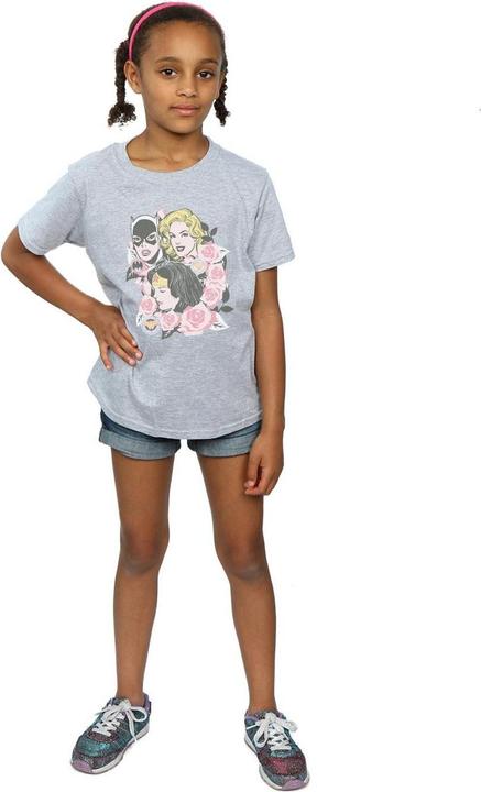 Produktbild Super Powers Floral Frame TShirt Mädchen (152, 158)